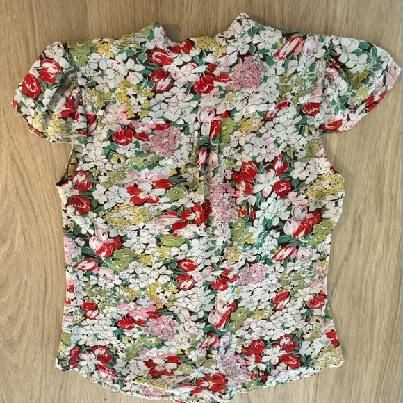 Odille (Anthropologie) Silk Blouse - Picture 2 of 5